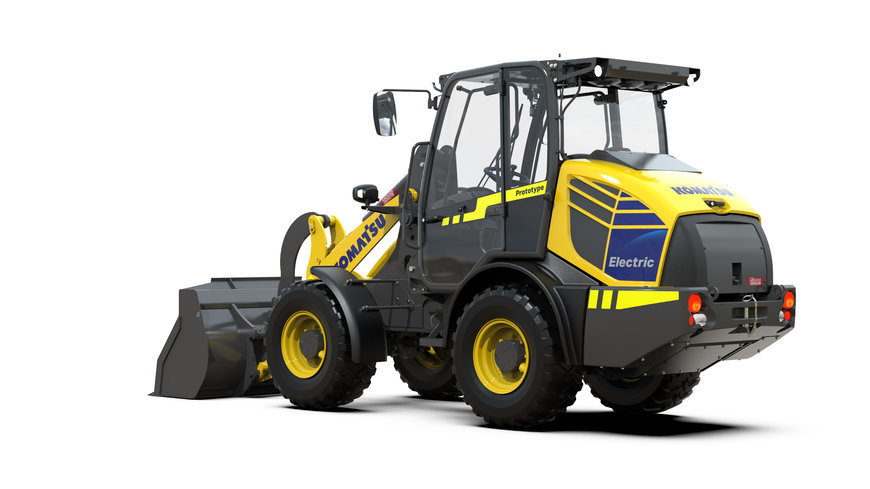 Komatsu to demonstrate fully electric wheel loader prototype at bauma 2022